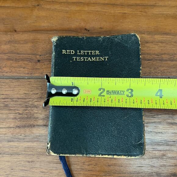 Mini Red Letter New Testament Translated Out of the Original Greek Early 1900's - Picture 12 of 13